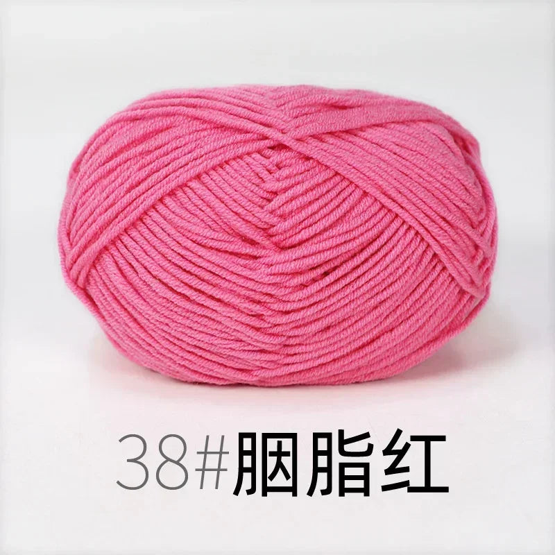 Milk Cotton Yarn 50 Grams/Ball for Knitting