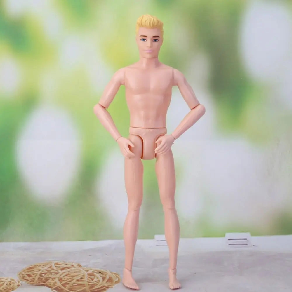 Nude  Moveable Jointed Male Doll 1/6