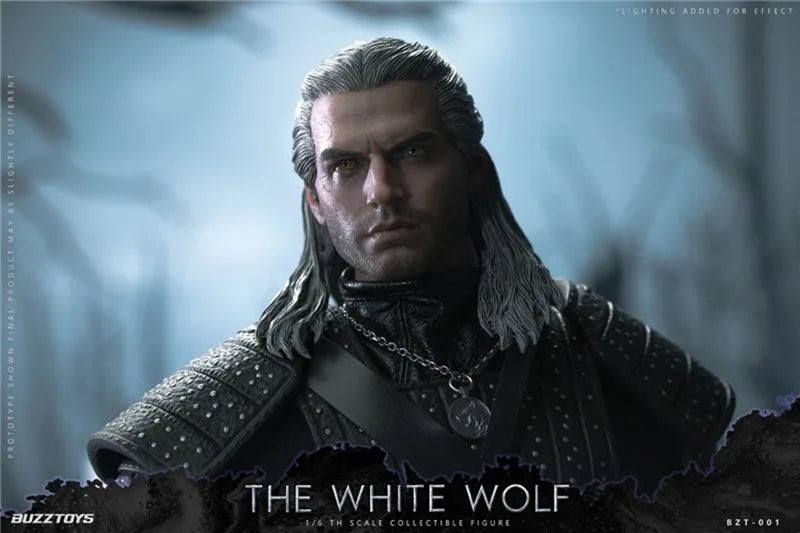 Henry Cavill   The Witcher White Wolf Geralt 1/6 Male