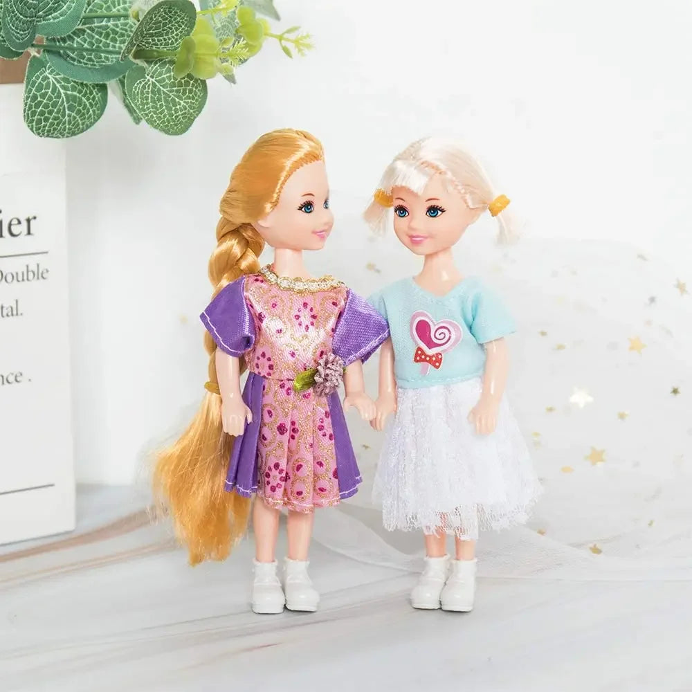 5 Inch Mini Kelly & Chelsea Doll collection