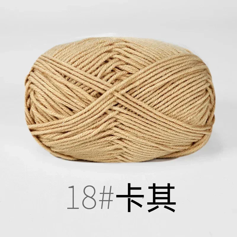 Milk Cotton Yarn 50 Grams/Ball for Knitting