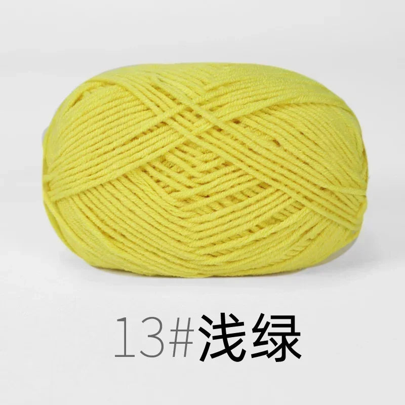 Milk Cotton Yarn 50 Grams/Ball for Knitting