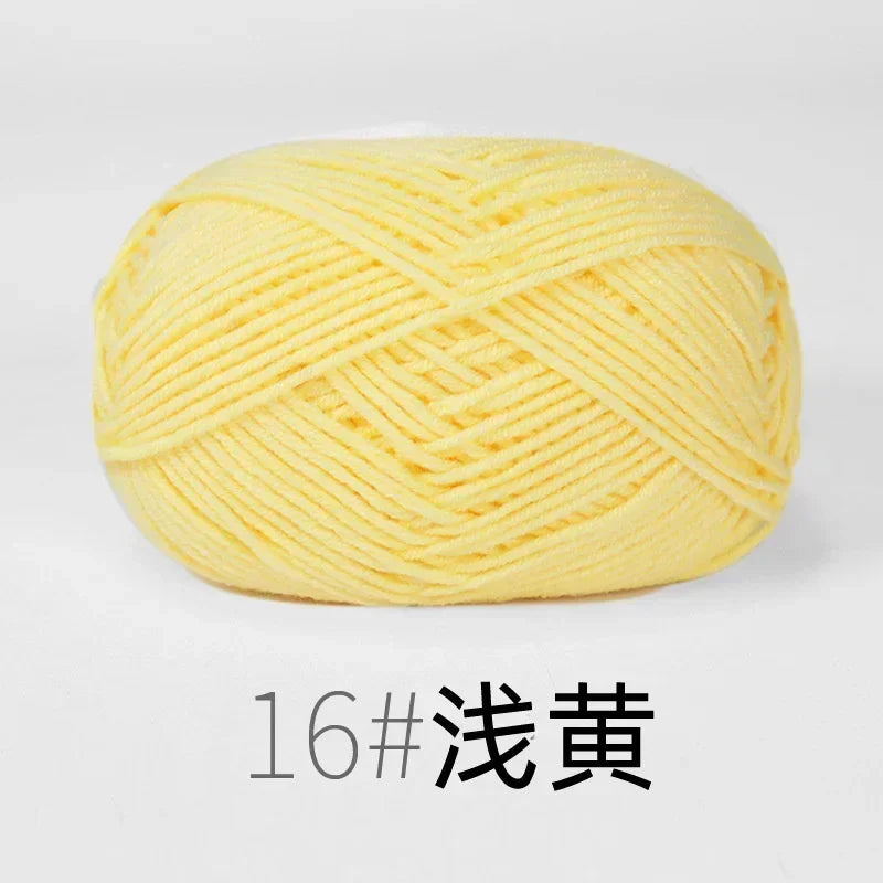 Milk Cotton Yarn 50 Grams/Ball for Knitting