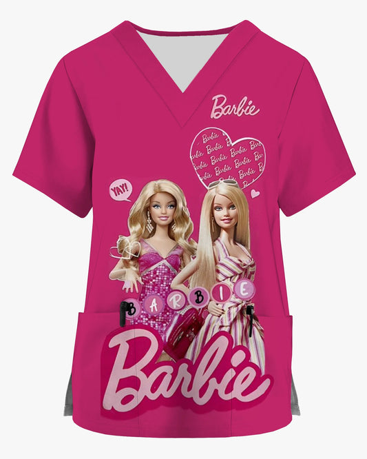 Nursing  Barbie Princess Scrub