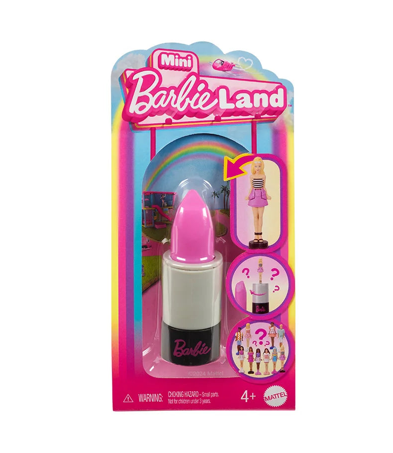 2024 Barbie Doll Miniature Barbie land Lipstick Mystery Surprise Mysterious Box Dolls