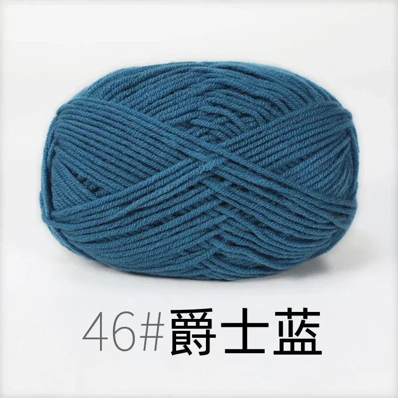 Milk Cotton Yarn 50 Grams/Ball for Knitting