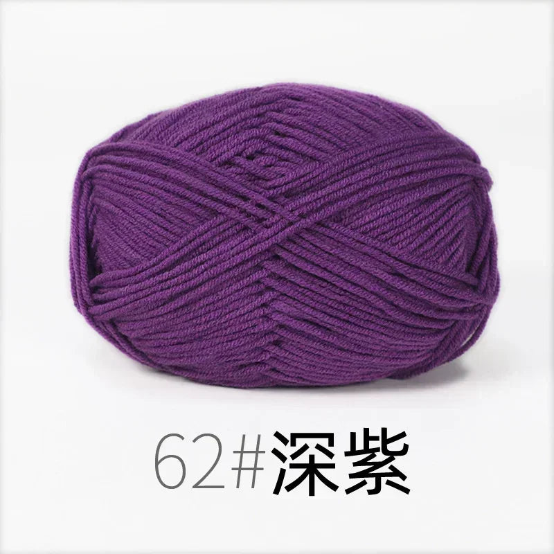 Milk Cotton Yarn 50 Grams/Ball for Knitting