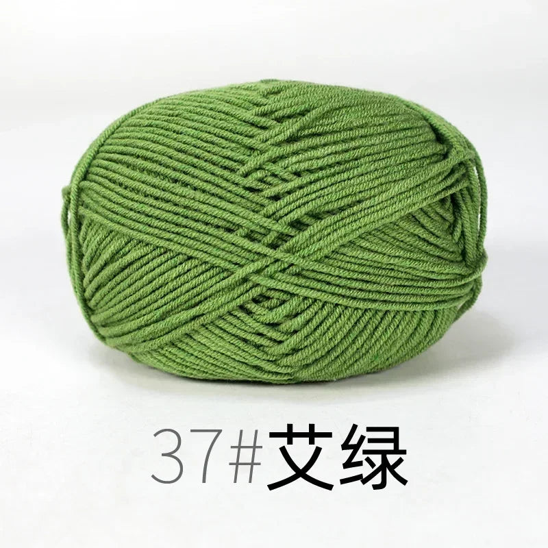 Milk Cotton Yarn 50 Grams/Ball for Knitting