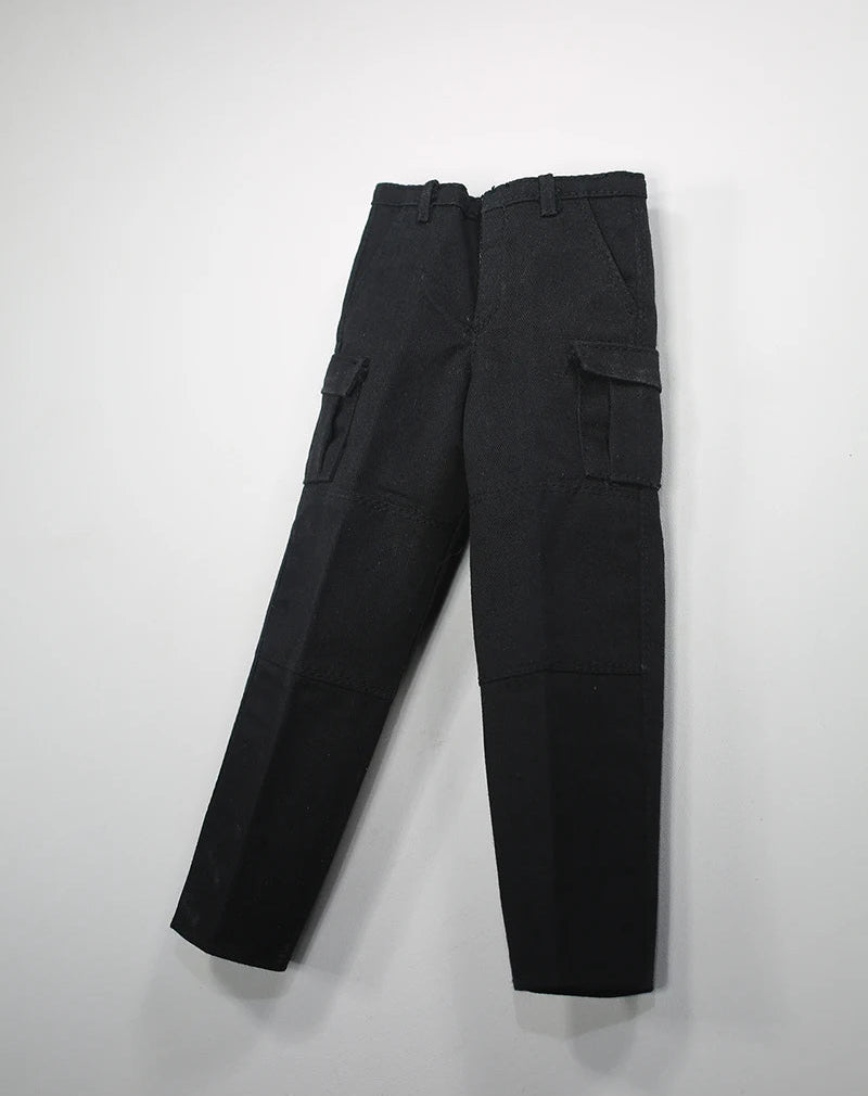 Casual Wear Open Collar Plaid Shirt  & Multi Pocket Cargo Pants variety