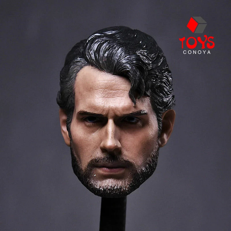 1/6 American Male Head Sculpture Arnold Negan Cruise Jason Star Head Sculpt for 12" TBL Action Figure Doll