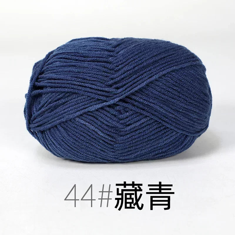 Milk Cotton Yarn 50 Grams/Ball for Knitting