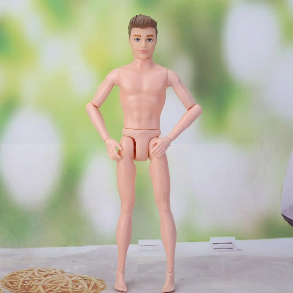 Nude  Moveable Jointed Male Doll 1/6