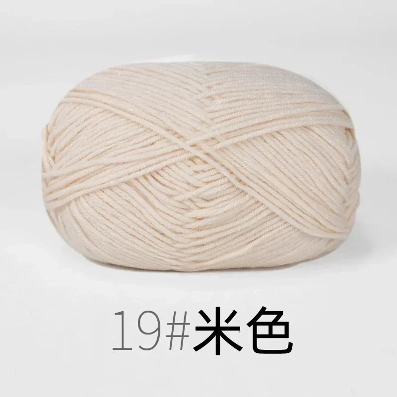 Milk Cotton Yarn 50 Grams/Ball for Knitting