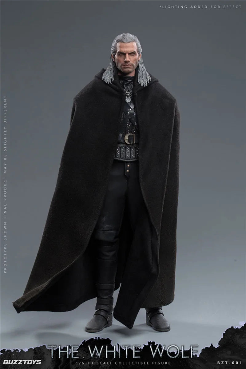 Henry Cavill   The Witcher White Wolf Geralt 1/6 Male