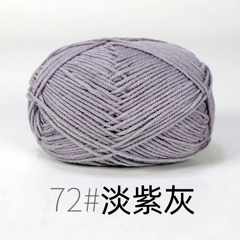 Milk Cotton Yarn 50 Grams/Ball for Knitting