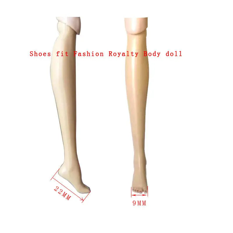 FR2 FR3.0 6.0  MUSES 1/6 Owen Su / JAMIE show Poppy Parker Ankle Boots