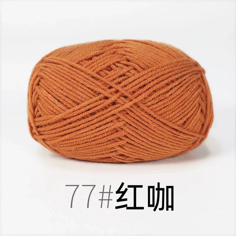 Milk Cotton Yarn 50 Grams/Ball for Knitting