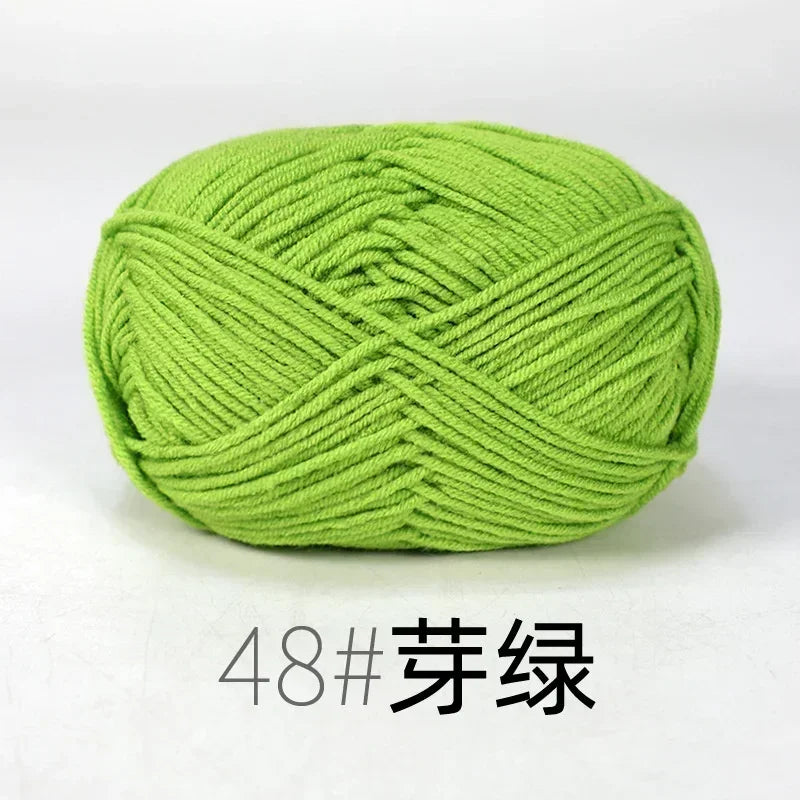 Milk Cotton Yarn 50 Grams/Ball for Knitting