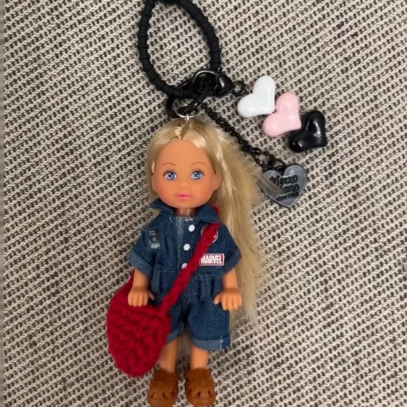 Support my friend Keychain Lanyard Helmet Decorative Accessories