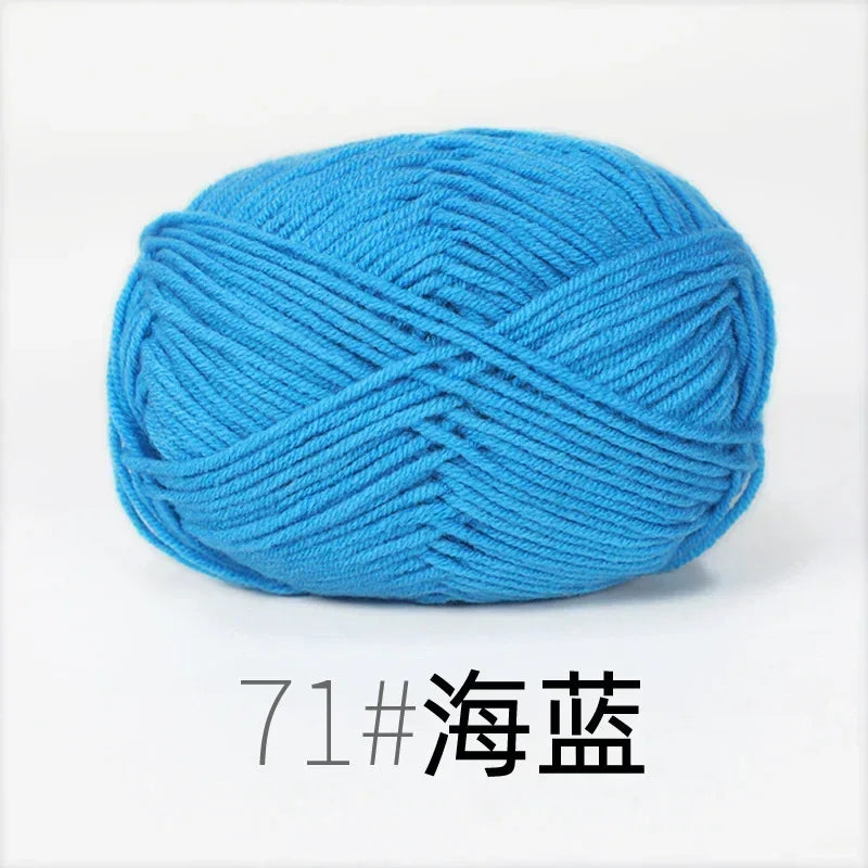 Milk Cotton Yarn 50 Grams/Ball for Knitting