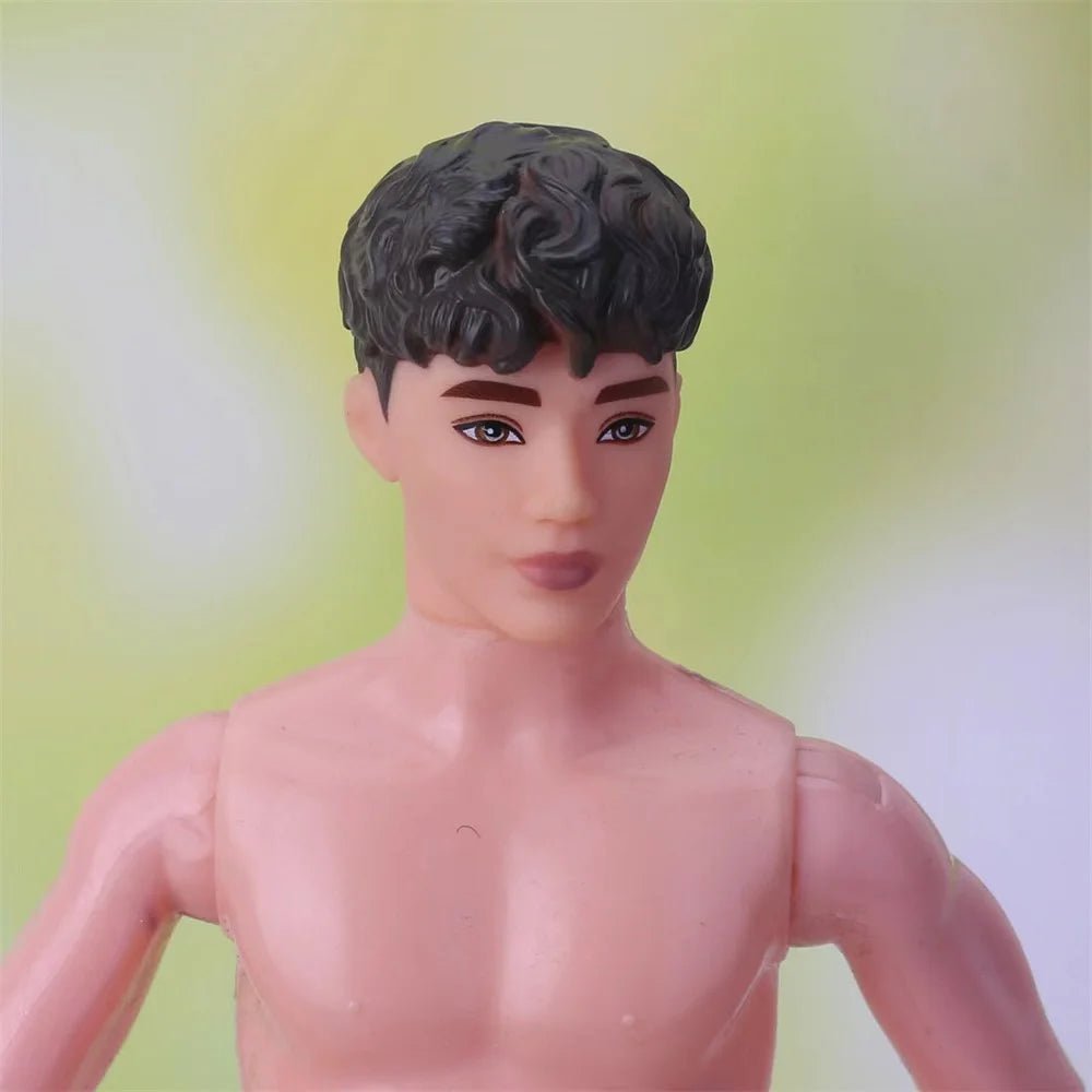 Naked Moveable Jointed Male Doll