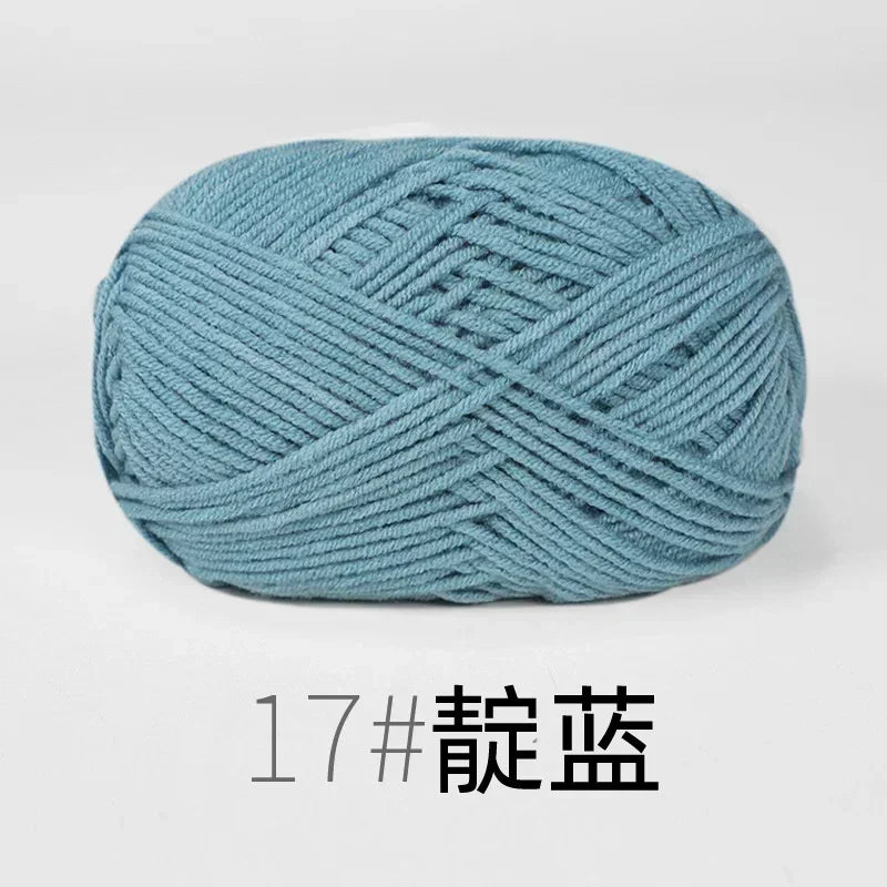 Milk Cotton Yarn 50 Grams/Ball for Knitting