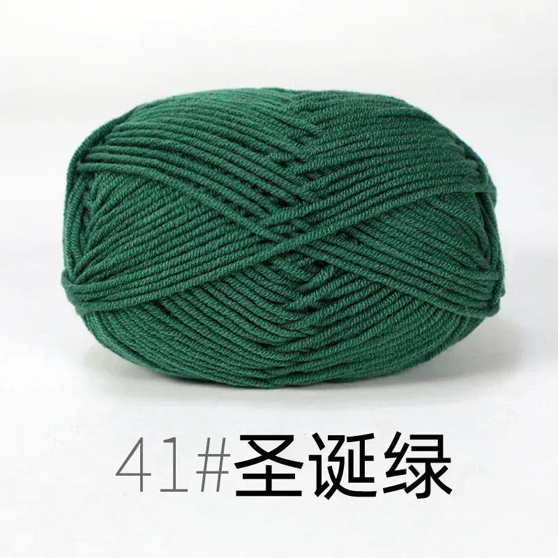 Milk Cotton Yarn 50 Grams/Ball for Knitting