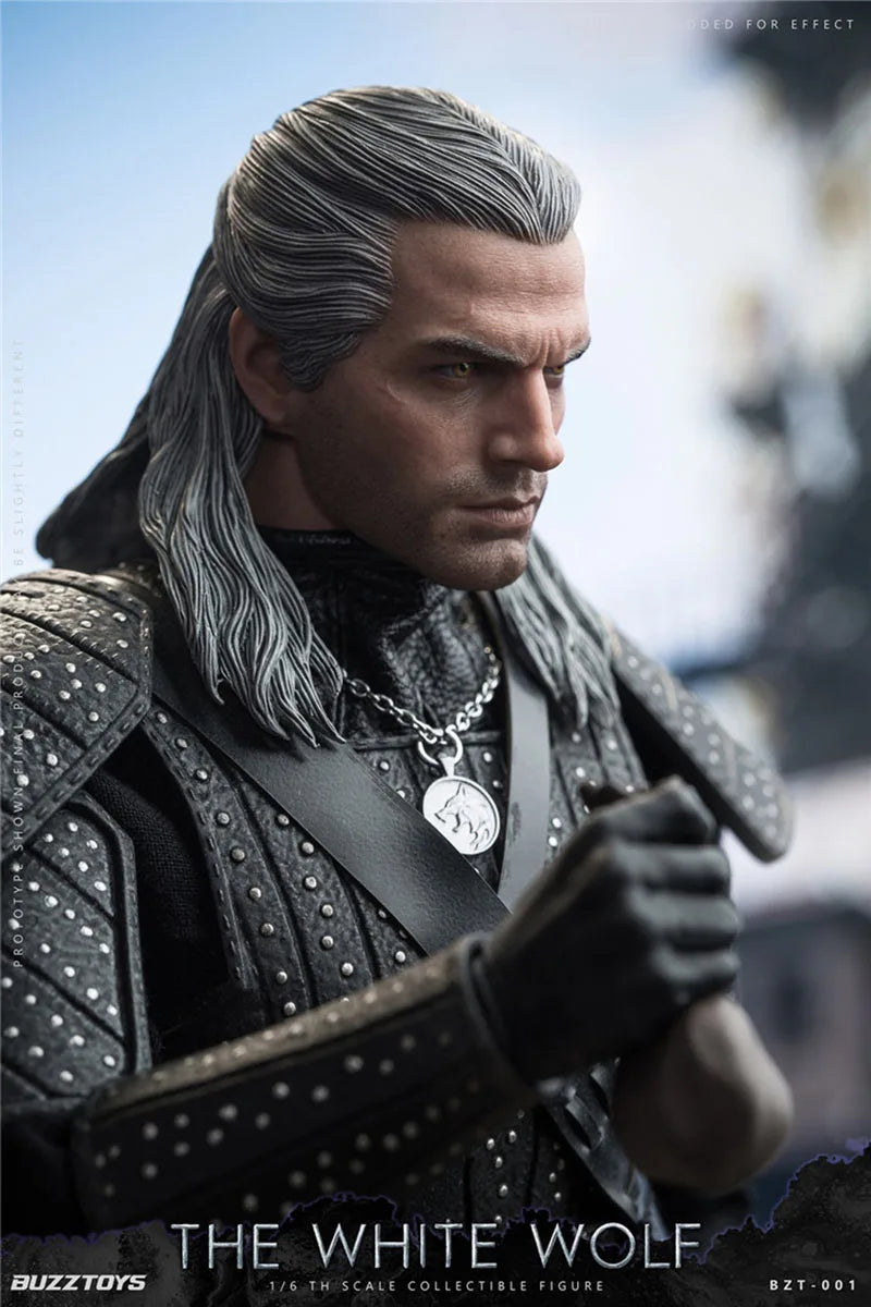 Henry Cavill   The Witcher White Wolf Geralt 1/6 Male