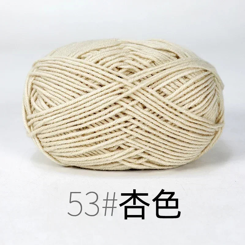 Milk Cotton Yarn 50 Grams/Ball for Knitting