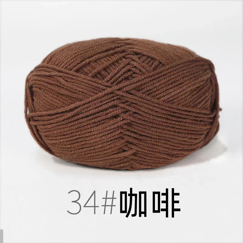 Milk Cotton Yarn 50 Grams/Ball for Knitting