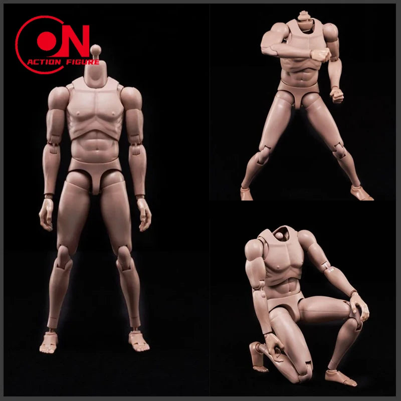 1/6  Europe Skin Male Action Figure Doll 12'' Super Flexible Joint Body - Shop owners choice