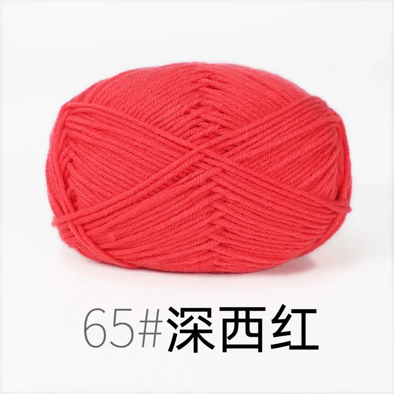 Milk Cotton Yarn 50 Grams/Ball for Knitting