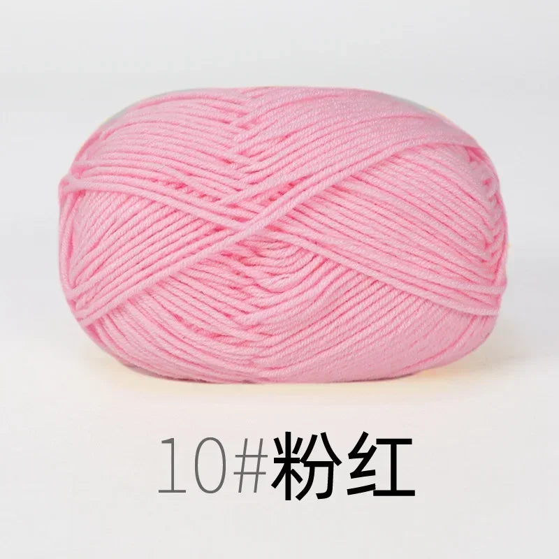 Milk Cotton Yarn 50 Grams/Ball for Knitting