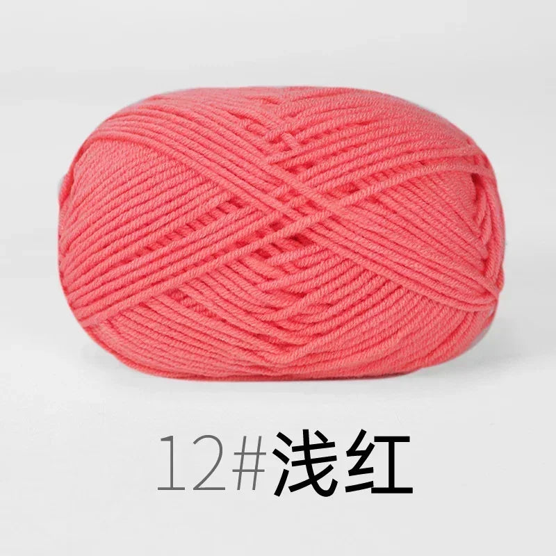 Milk Cotton Yarn 50 Grams/Ball for Knitting