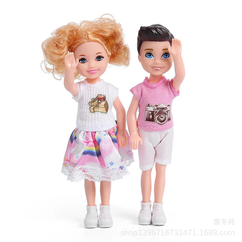 5 Inch Mini Kelly & Chelsea Doll collection