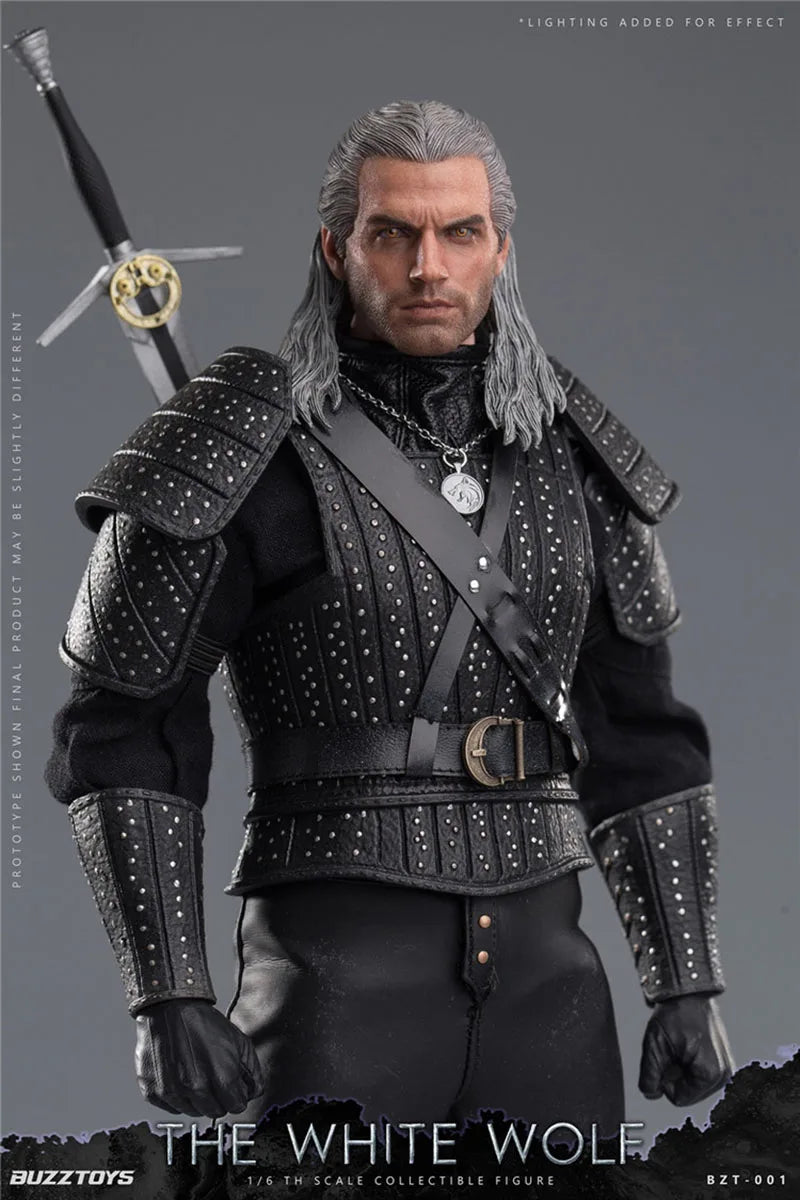 Henry Cavill   The Witcher White Wolf Geralt 1/6 Male