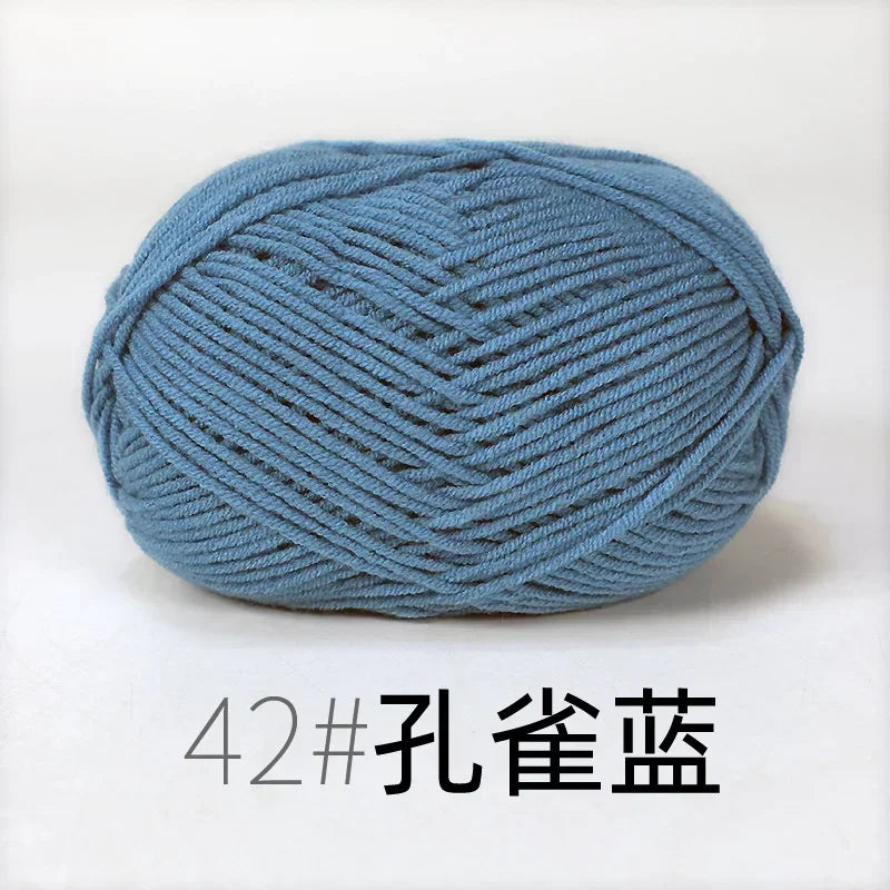 Milk Cotton Yarn 50 Grams/Ball for Knitting