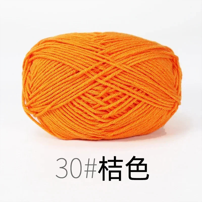 Milk Cotton Yarn 50 Grams/Ball for Knitting