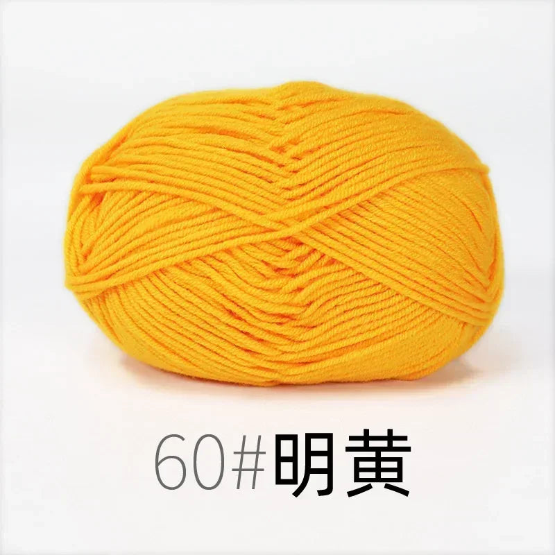 Milk Cotton Yarn 50 Grams/Ball for Knitting