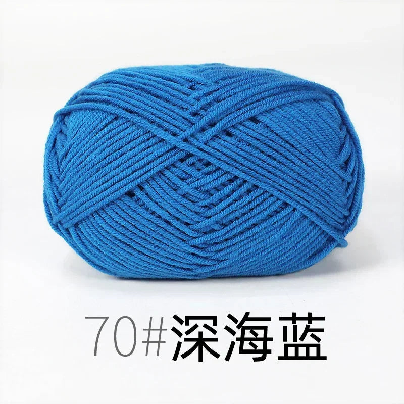 Milk Cotton Yarn 50 Grams/Ball for Knitting