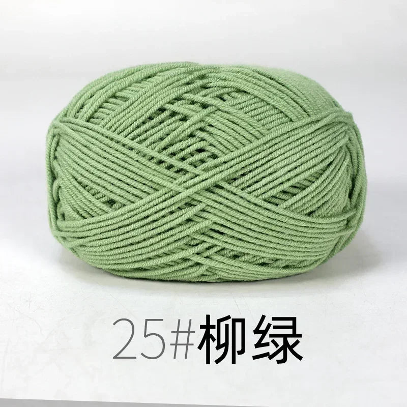 Milk Cotton Yarn 50 Grams/Ball for Knitting