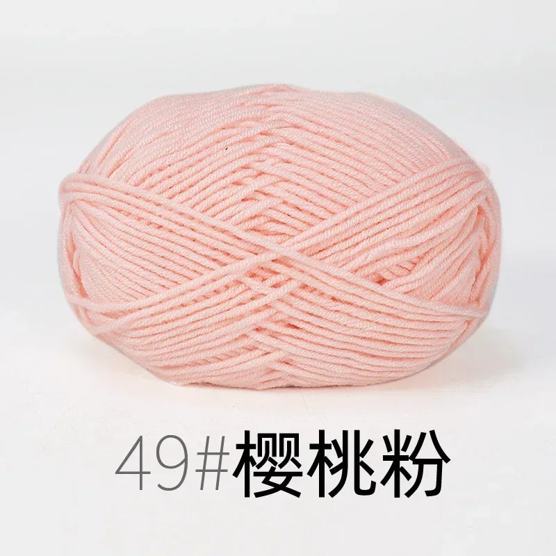 Milk Cotton Yarn 50 Grams/Ball for Knitting