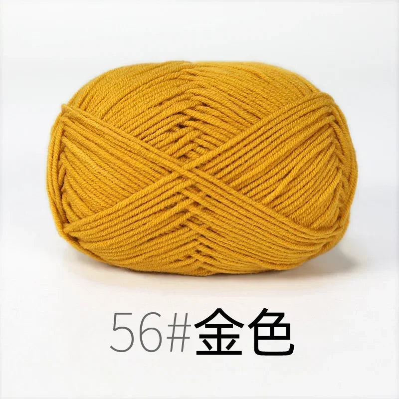 Milk Cotton Yarn 50 Grams/Ball for Knitting