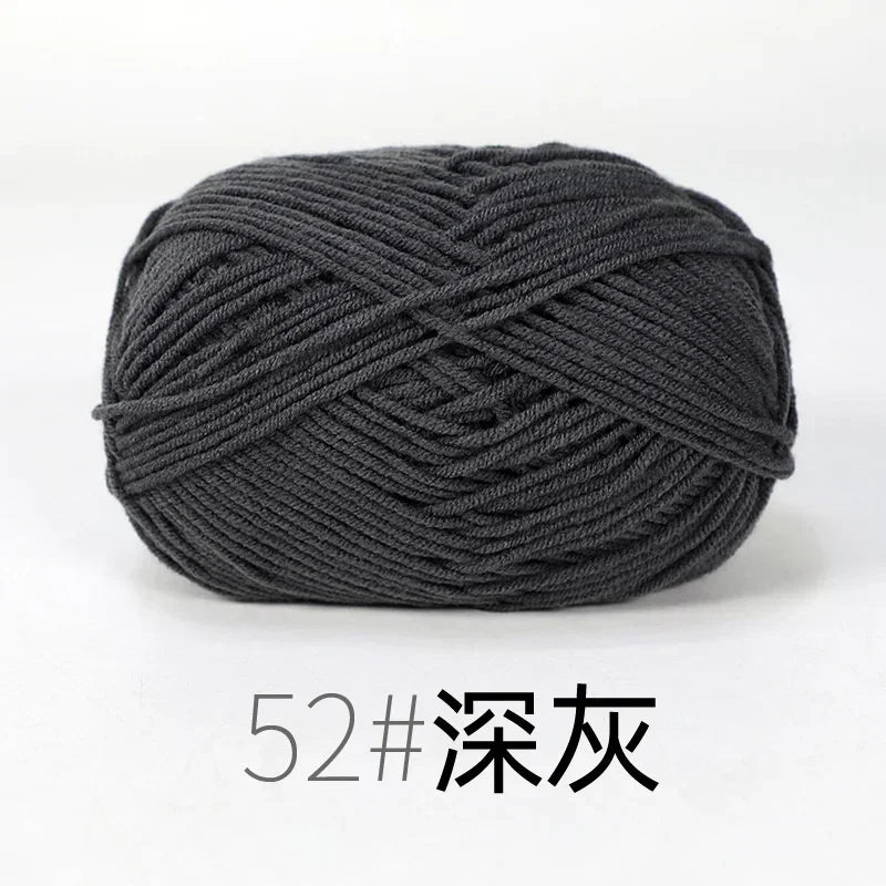 Milk Cotton Yarn 50 Grams/Ball for Knitting