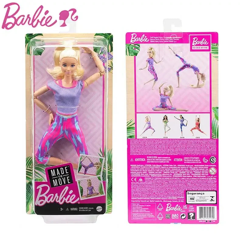 Barbie fitness exercise combination multi-joint movable yoga doll