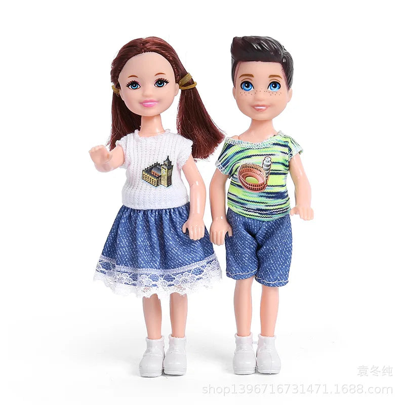 5 Inch Mini Kelly & Chelsea Doll collection