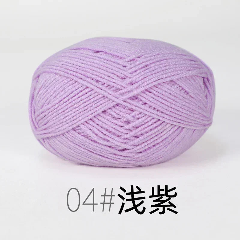 Milk Cotton Yarn 50 Grams/Ball for Knitting