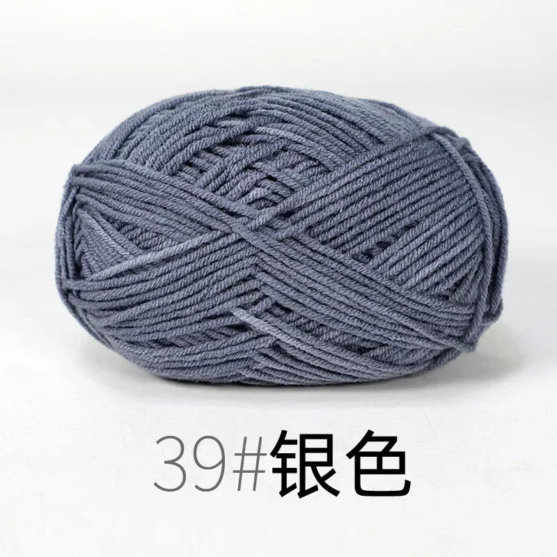 Milk Cotton Yarn 50 Grams/Ball for Knitting