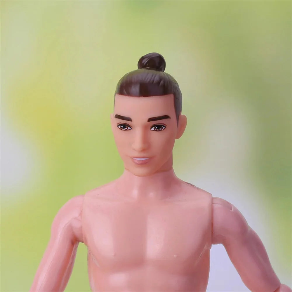 Naked Moveable Jointed Male Doll