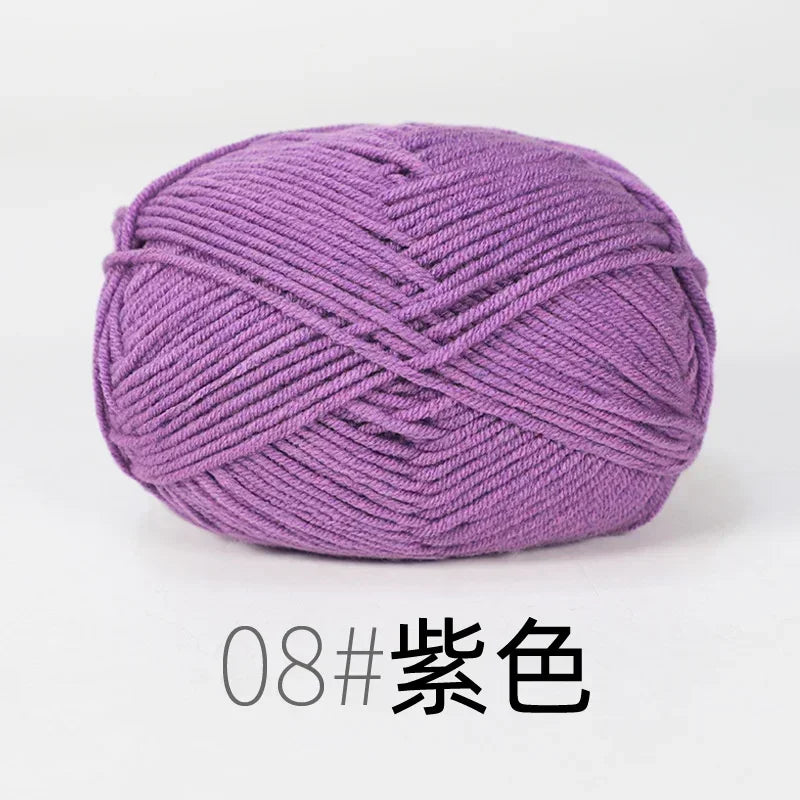 Milk Cotton Yarn 50 Grams/Ball for Knitting